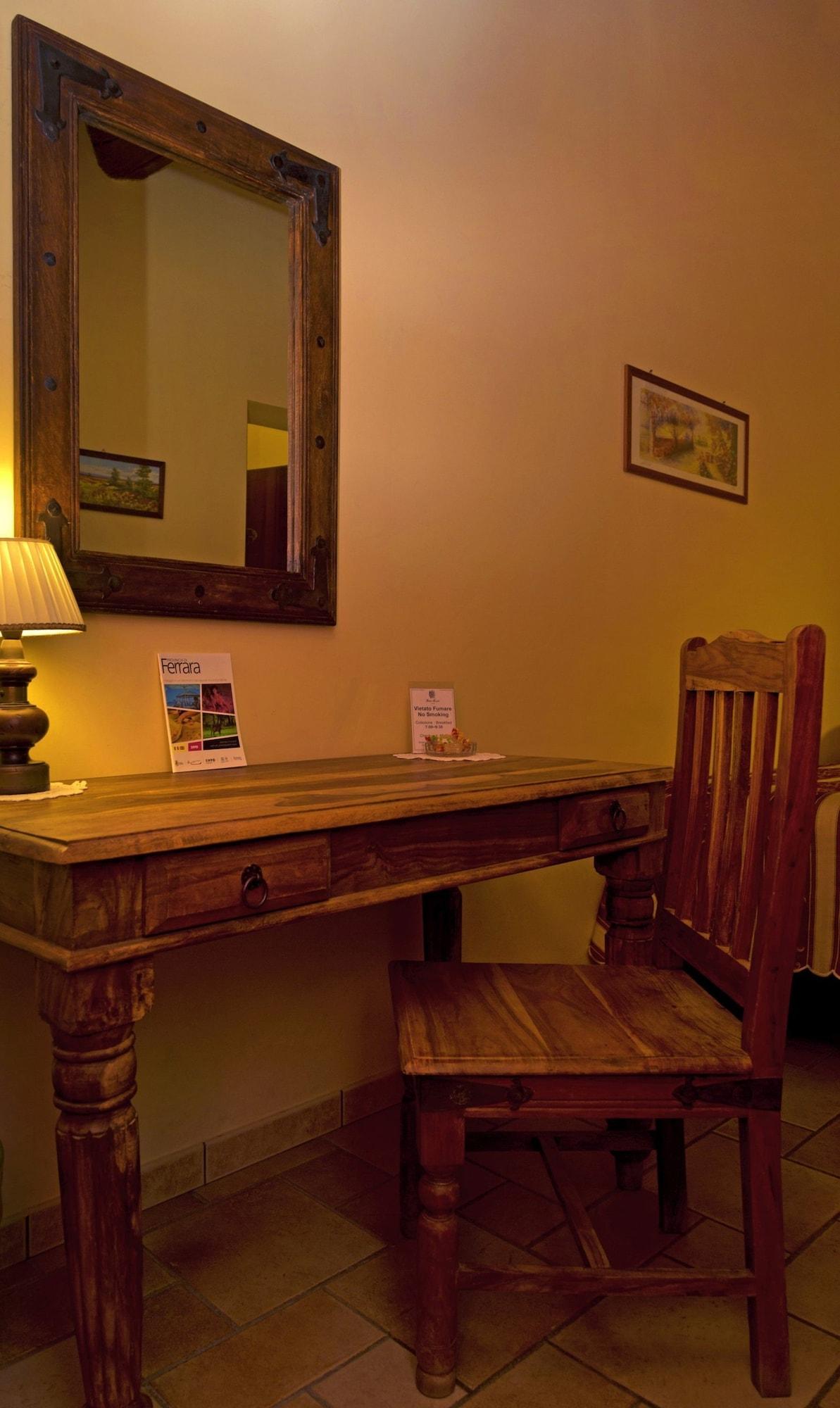 Hotel Antico Casale Vigarano Mainarda Bagian luar foto