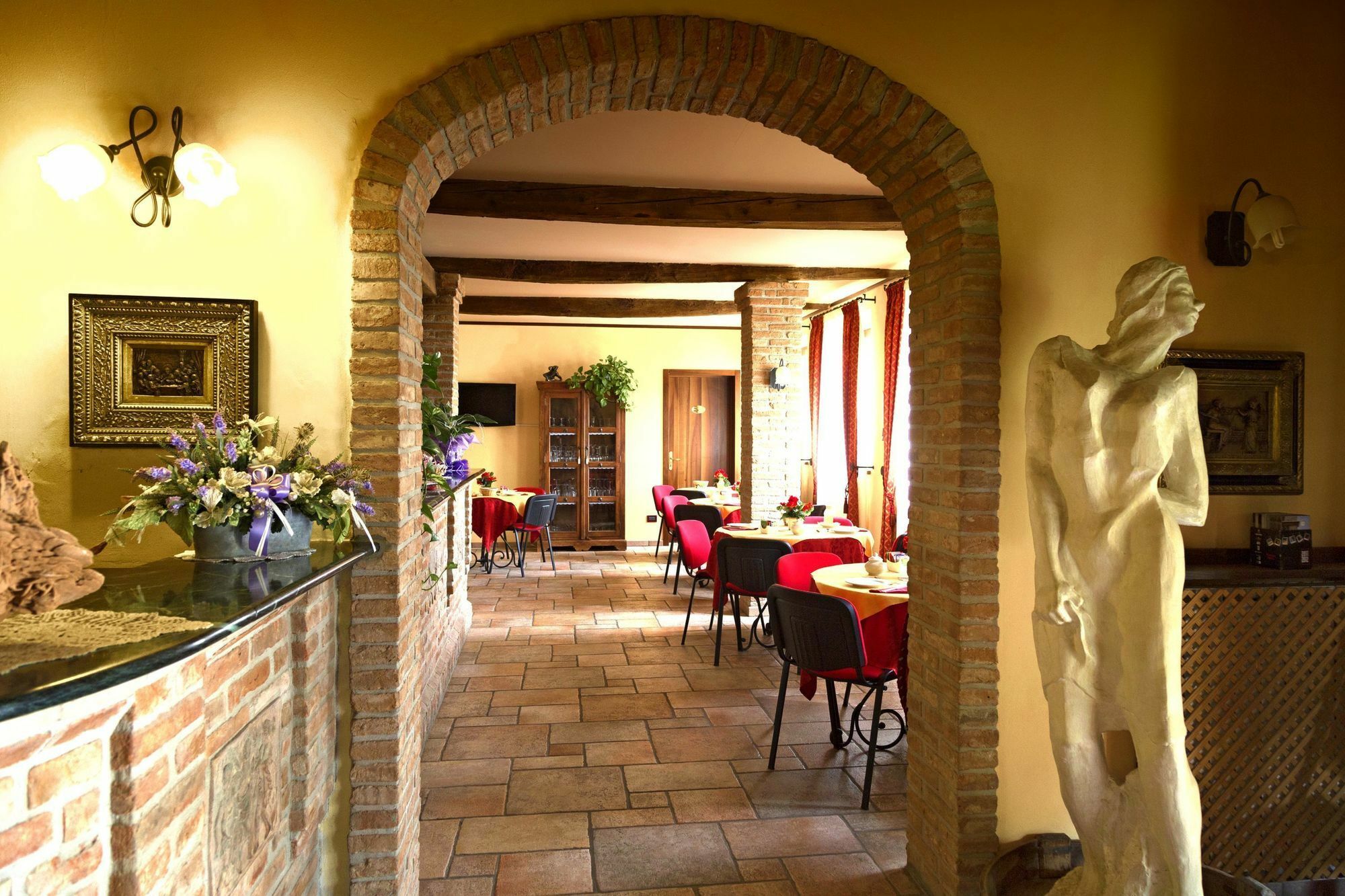 Hotel Antico Casale Vigarano Mainarda Bagian luar foto